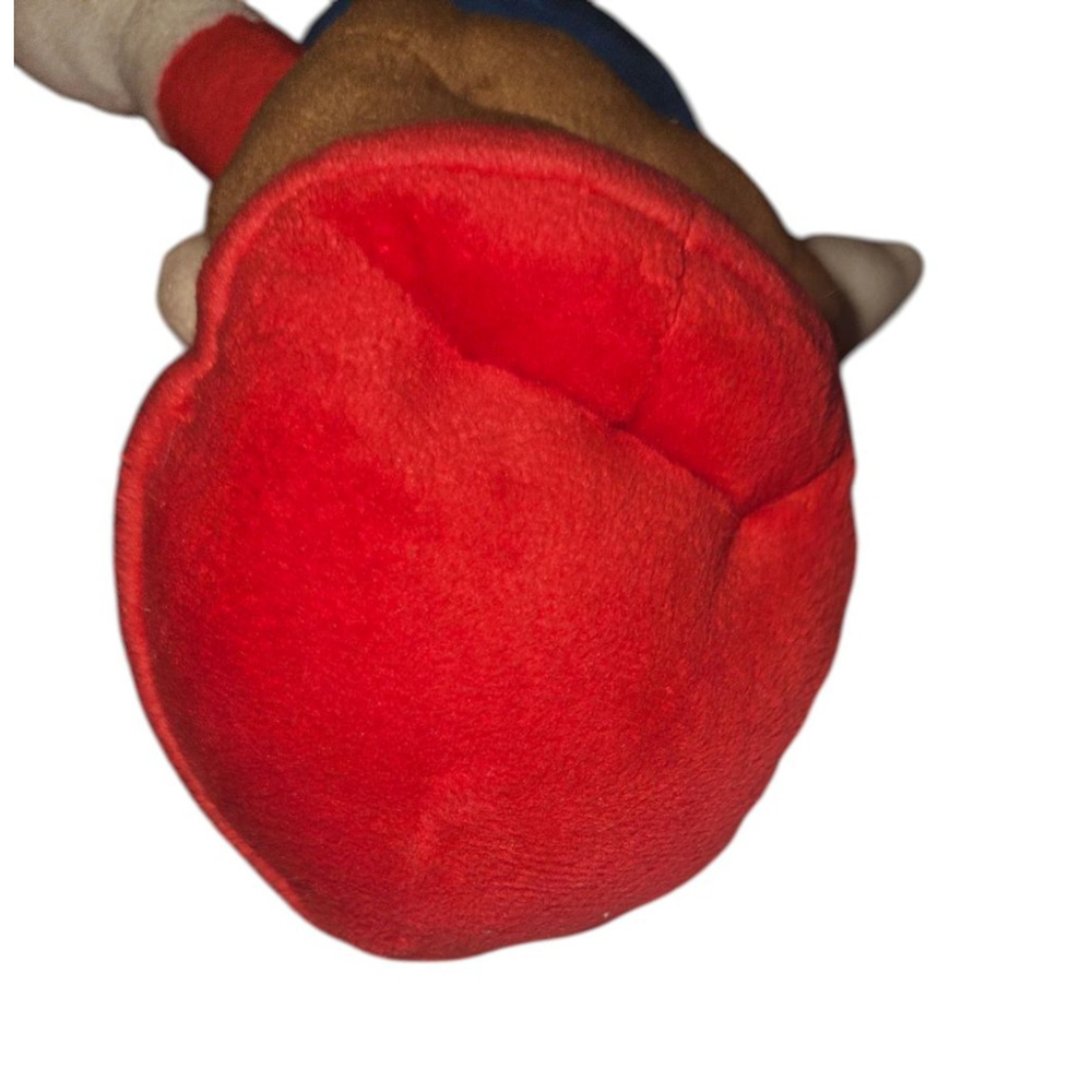 Nintendo Mario Stuffed Animal Plush 2017 Red Blue White - Picture 6 of 9
